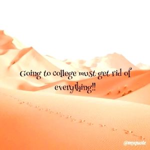 Going to college sale